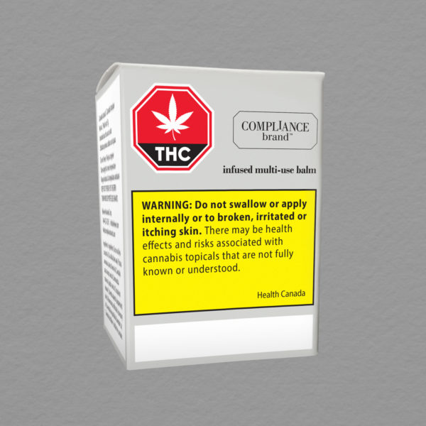 Compliance Brand Cannabis Topical Packaging